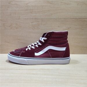 Vans High Top Marron Skate Trainers Sneakers
